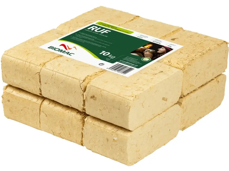 DŘEVĚNÉ BRIKETY RUF